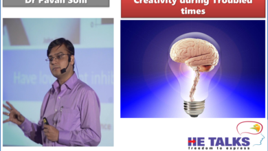HE Talks Creativity during Troubled Times Dr Pavan Soni