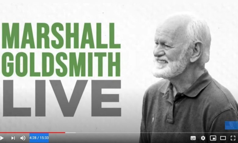 Dr Marshall Goldsmith Live