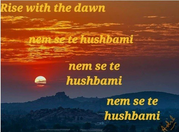 'Hushbami' - Effectively, Using Power of The Dawn