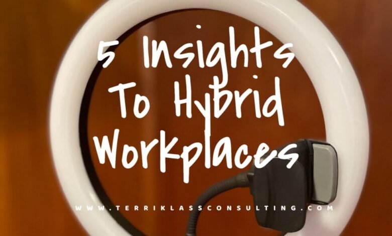 FIVE INSIGHTS TO FORTIFYING OUR HYBRID WORKPLACES