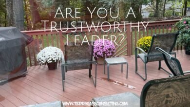 FIVE TRUSTWORTHY ACTIONS EMBRACED BY STRONG LEADERS