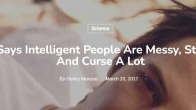 Research Says Intelligent People Are Messy, Stay Up Late, And Curse A Lot