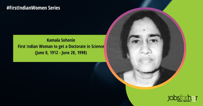 Kamala Sohonie: First Indian Woman to get a Doctorate in Science