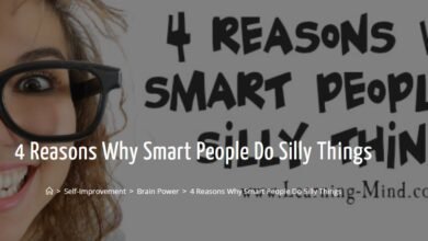 4 Reasons Why Smart People Do Silly Things