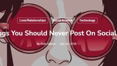 10 Things You Should Never Post On Social Media