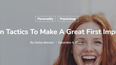 7 Proven Tactics To Make A Great First Impression