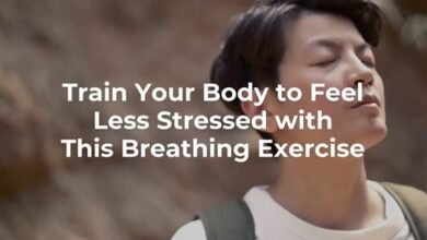 Train Your Body to Feel Less Stressed with This Breathing Exercise