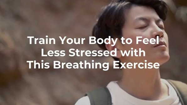 Train Your Body to Feel Less Stressed with This Breathing Exercise