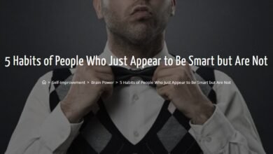 5 Habits of People Who Just Appear to Be Smart but Are Not