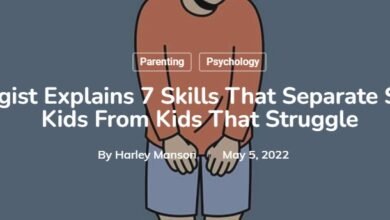 Psychologist Explains 7 Skills That Separate Successful Kids From Kids That Struggle