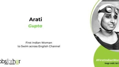 Arati Gupta, First Indian Woman to Swim across English Channel