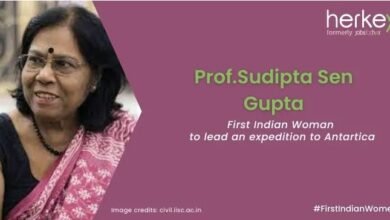 Prof.Sudipta Sen Gupta, first Indian women to lead an expedition to Antarctica