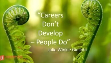 CAREERS DON’T DEVELOP – PEOPLE DO