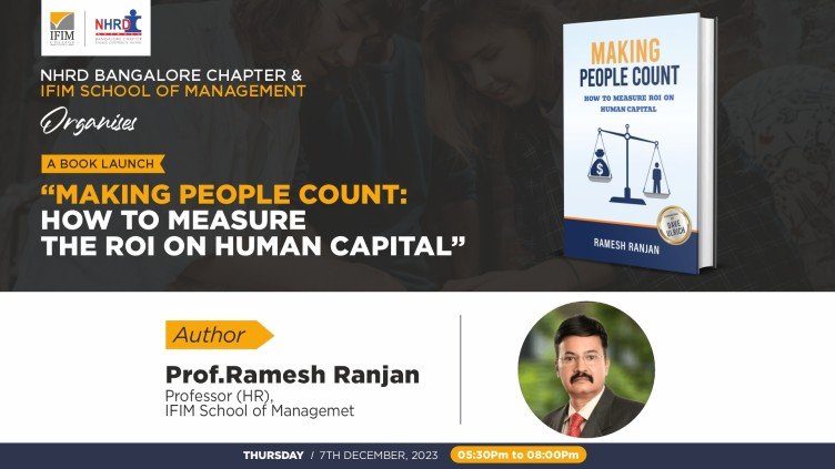 Launch of Book : Making People Count: How to measure the ROI on Human Capital