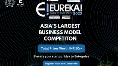 Jury on the Eureka: Road to Enterprise Contest organized by the e-Cell of IIT Mumbai
